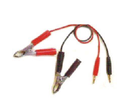 ★K-012 4.0mm plug to clip charger cable 18AWG PVC L=30CM