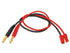 ★K-016 3.5mm（W-O housing）to 4.0mm connector charger cable 16AWG silocone wire L=30CM