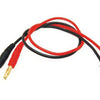 ★L009 3.5mm male connector to 4.0mm banana plug with 16AWG silicone wire L=30CM