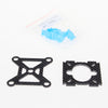 Nighthawk 250-280 Pro II All Carbon Fiber Parts - Two small mounting plate and shock absorption balls
