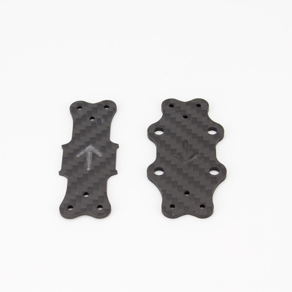 ★Babyhawk Race Parts 2inch 3inch - Carbon Mid plate and Bottom plate Pack