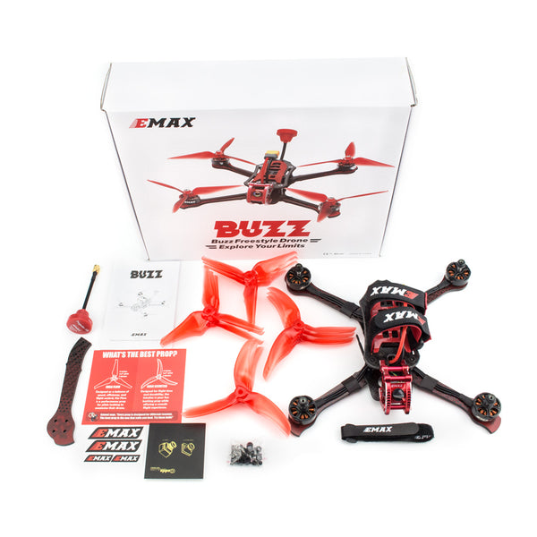 Emax Buzz 245mm-5-inch  F4 1700KV 5-6S - 2400KV 4S Freestyle FPV Racing Drone PNP(Without Receiver)