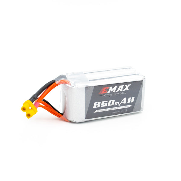 ★EMAX 14.8V 850mAh 4s 80-160C Lipo Battery for RC FPV Racing Drone