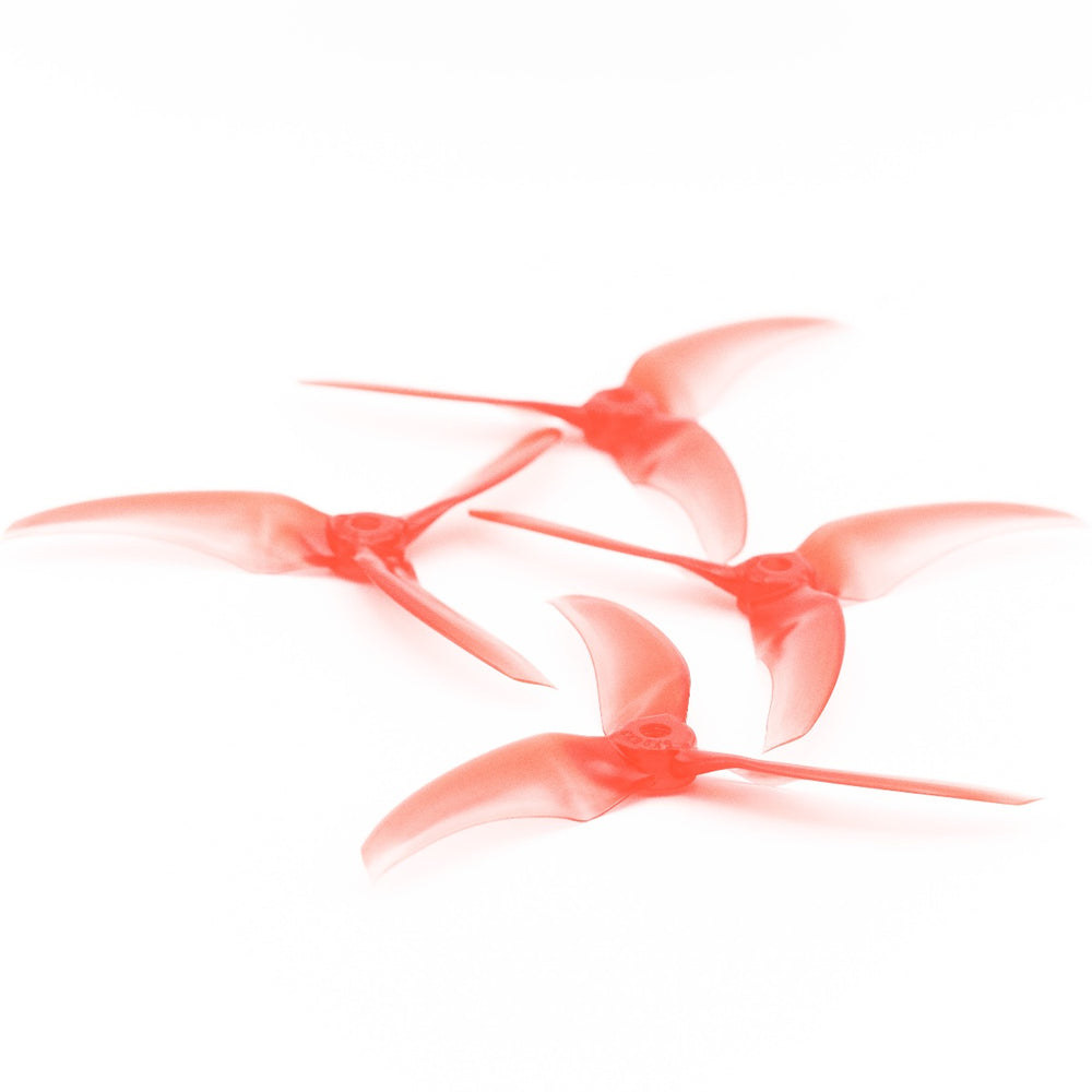 2 Pairs Emax AVAN Scimitar 5 Inch 5x2.6x3 3-blade RC Drone FPV Freestyle Propeller Red suitable for EMAX Buzz Drone